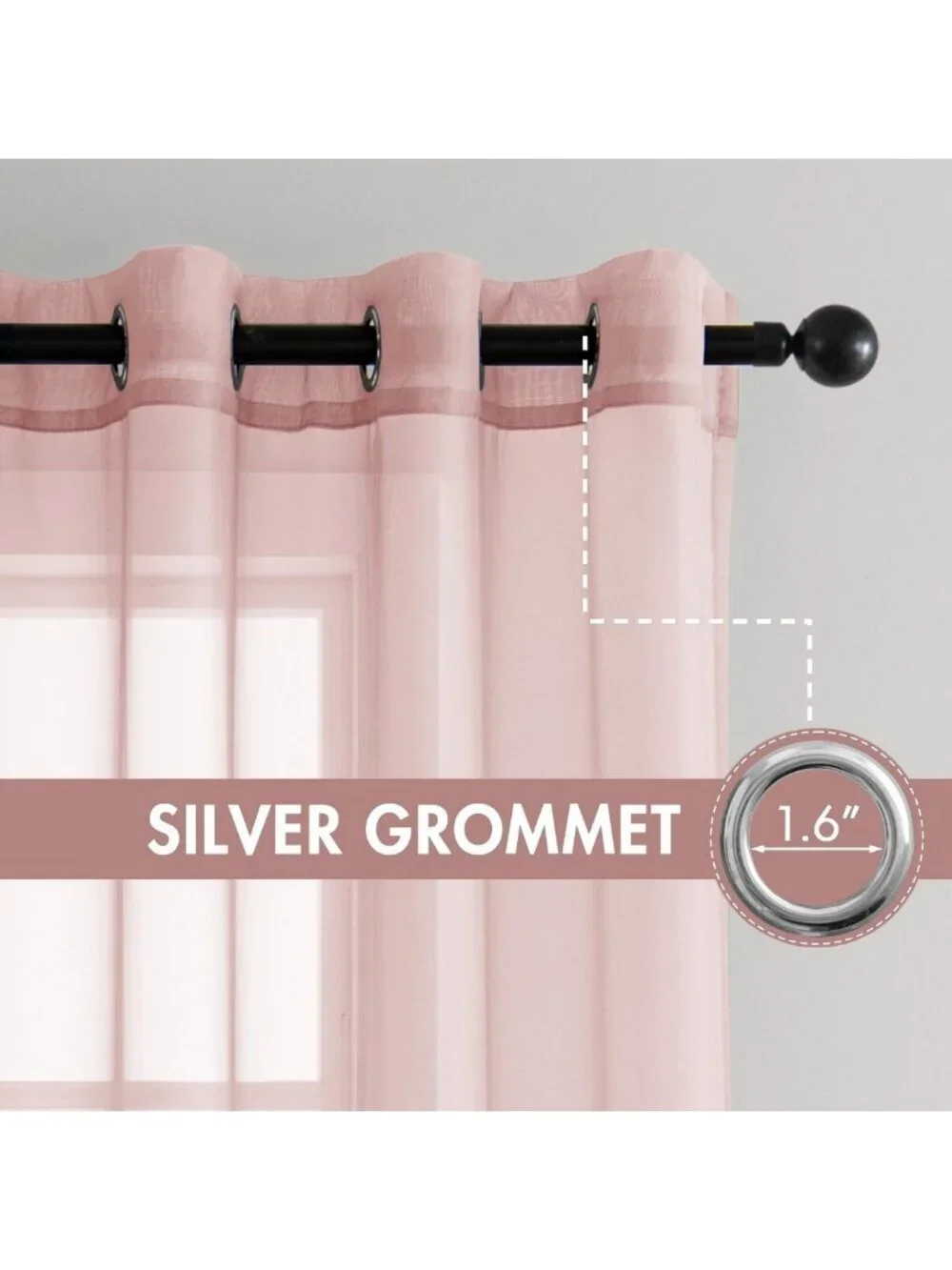 Elegant Sheer Curtains 63